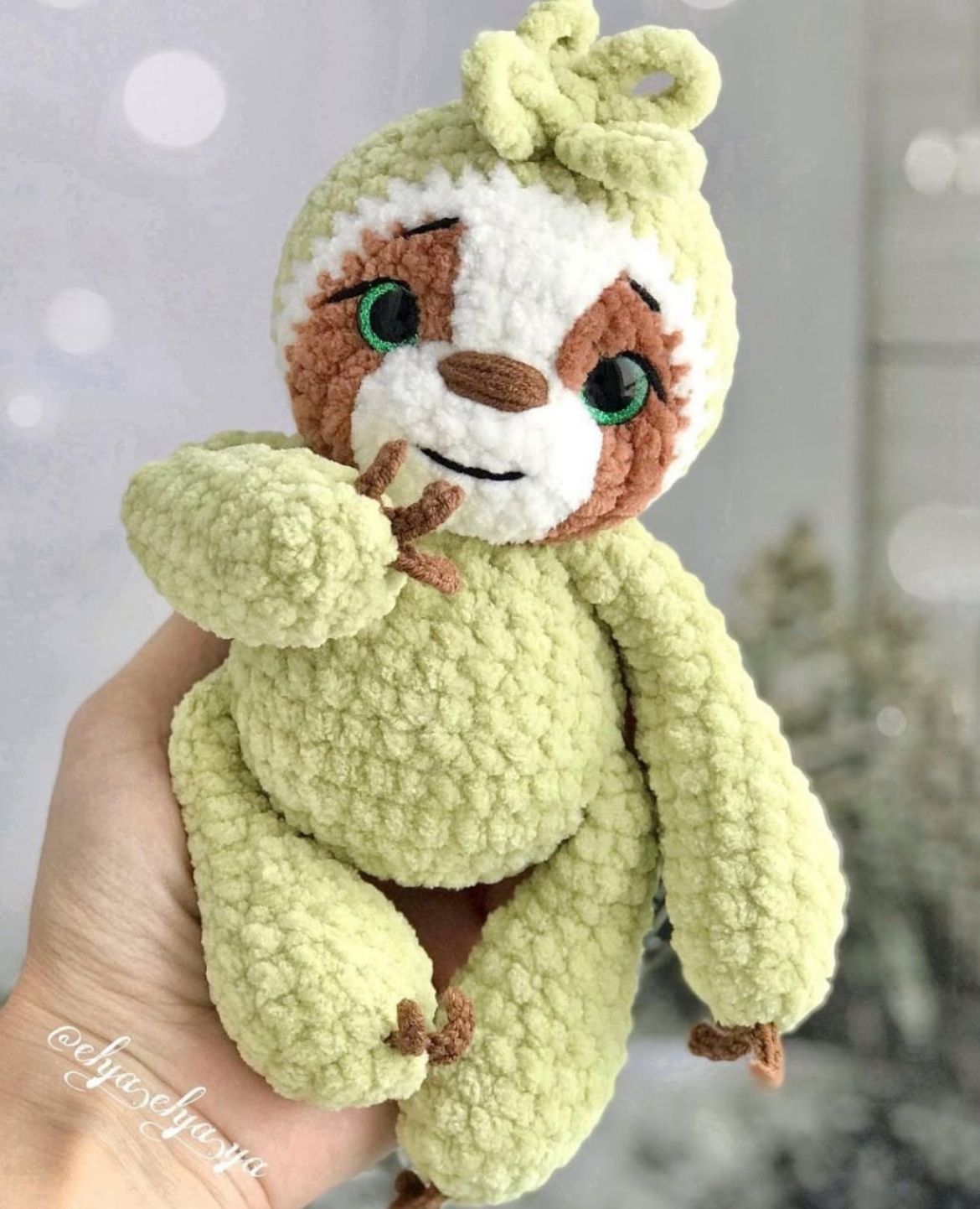 Patron de crochet BÉBÉ PARESSEUX PDF 🇩🇪