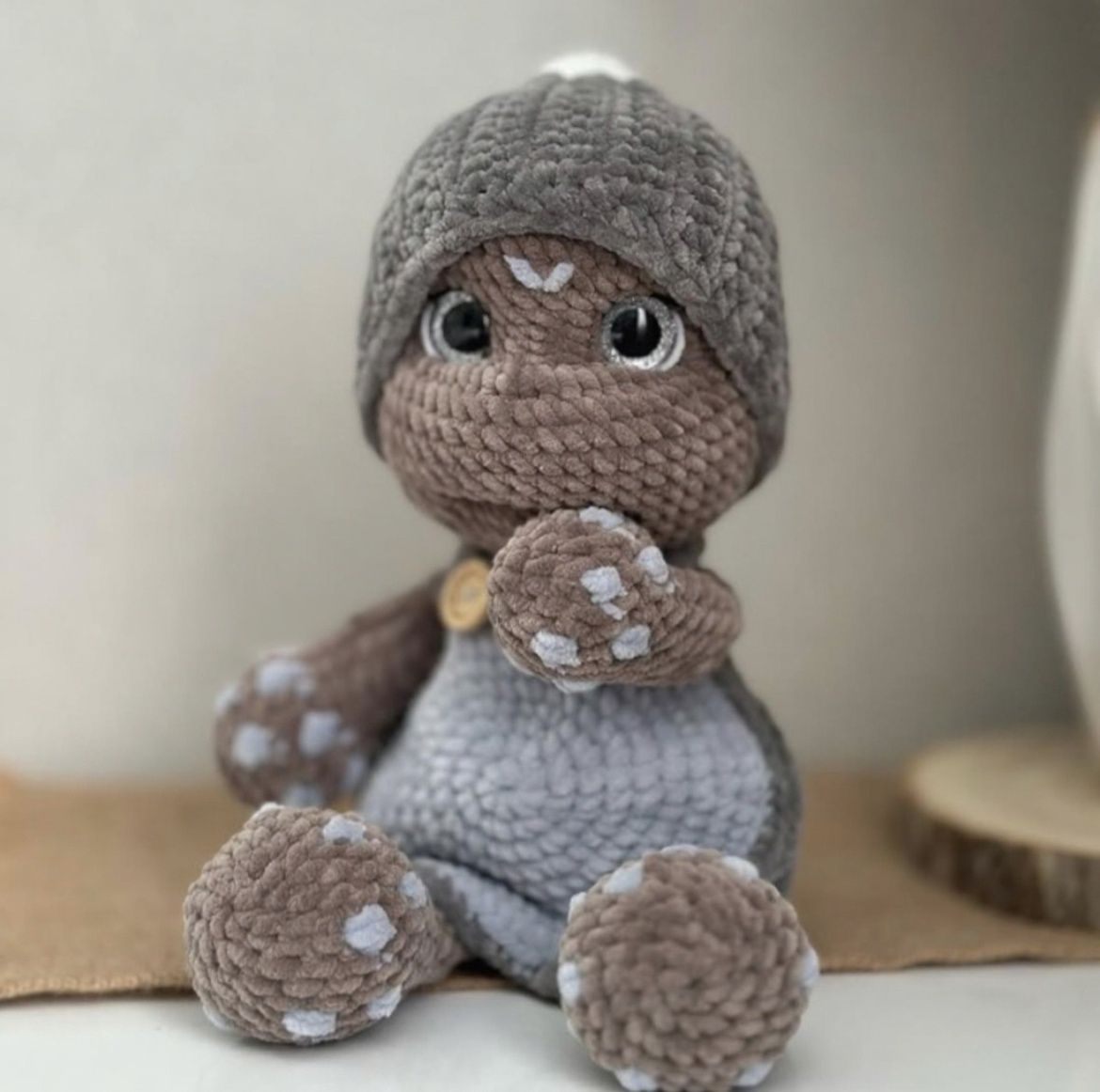 Tutoriel de crochet peluche tortue – PDF En Français 🇫🇷