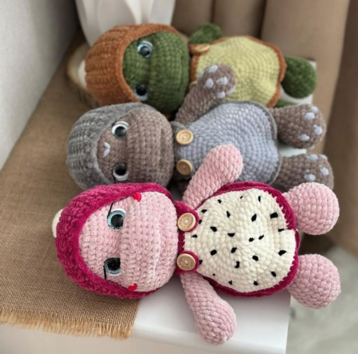 Tutoriel de crochet peluche tortue – PDF En Français 🇫🇷