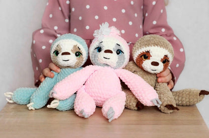 Patron de crochet BÉBÉ PARESSEUX PDF 🇩🇪