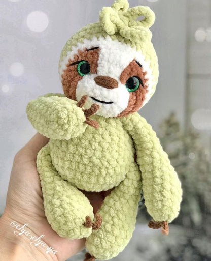 Patron de crochet BÉBÉ PARESSEUX PDF 🇩🇪