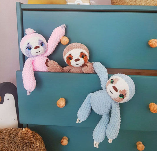 Patron de crochet BÉBÉ PARESSEUX PDF 🇩🇪