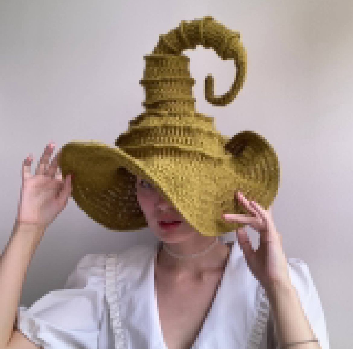 Modèle de chapeau de sorcière au crochet pour Halloween (PDF) 🇩🇪