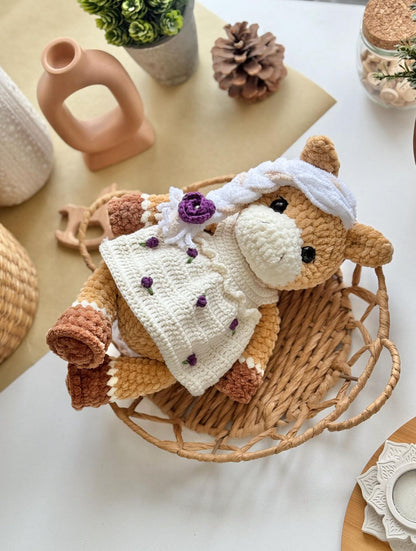 Modèle de crochet Lieveke Cheval + Robe en PDF 🇩🇪