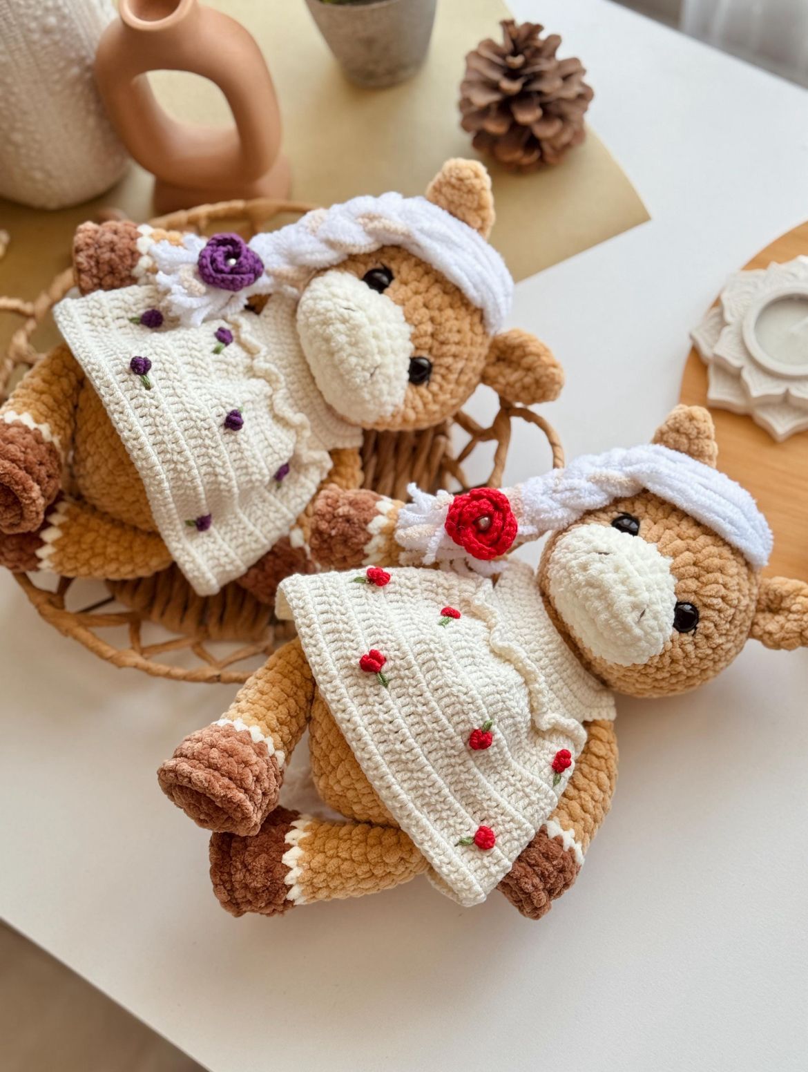 Modèle de crochet Lieveke Cheval + Robe en PDF 🇩🇪